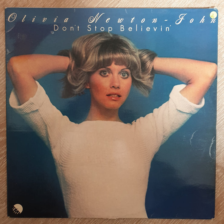 Olivia Newton John - Dont Stop Believin'  - Vinyl LP Record - Opened  - Very-Good- Quality (VG-) - C-Plan Audio