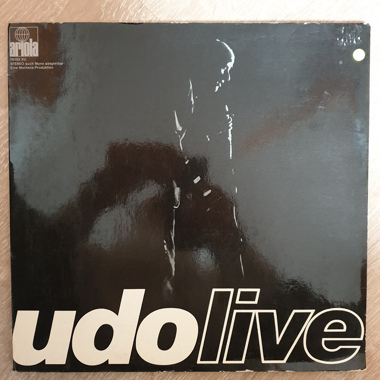 Udo Jürgens ‎– Udo Live - Vinyl LP Record - Very-Good+ Quality (VG+) - C-Plan Audio