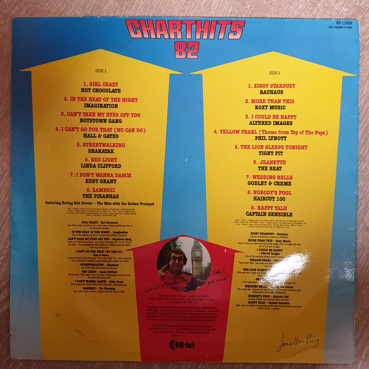 Cart Hits '82  - Vinyl LP Record - Opened  - Very-Good Quality (VG) - C-Plan Audio