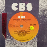 Go-Go's ‎– Our Lips Are Sealed - Vinyl 7" Record - Very-Good+ Quality (VG+) - C-Plan Audio