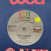 Kim Carnes ‎– Voyeur - Vinyl 7" Record - Opened  - Very-Good Quality (VG) - C-Plan Audio