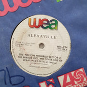 Alphaville ‎– Dance With Me - Vinyl 7" Record - Very-Good+ Quality (VG+) - C-Plan Audio
