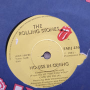 The Rolling Stones ‎– Start Me Up - Vinyl 7" Record - Very-Good+ Quality (VG+) - C-Plan Audio