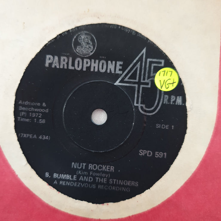 B. Bumble & The Stingers ‎– Nut Rocker - Vinyl 7" Record - Very-Good+ Quality (VG+) - C-Plan Audio
