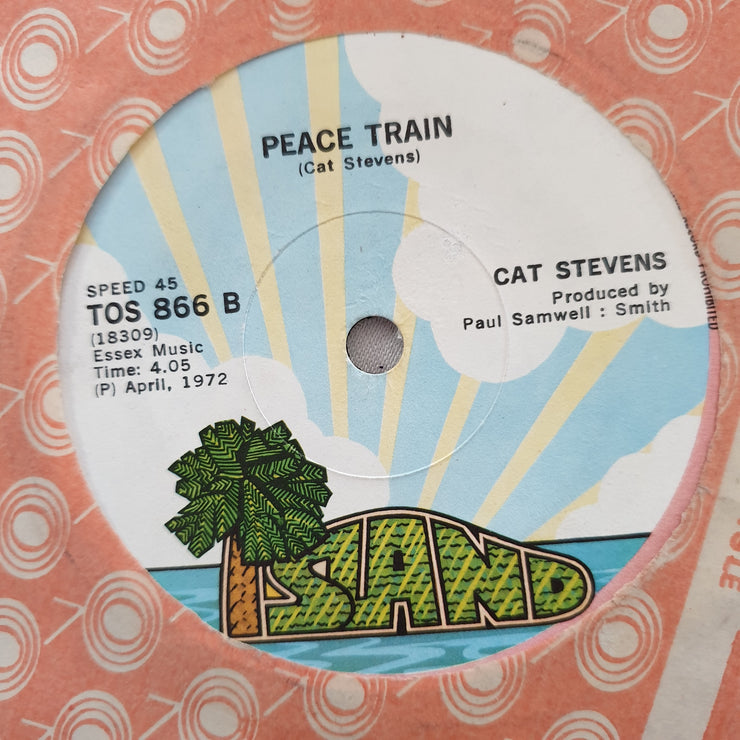 Cat Stevens ‎– Morning Has Broken - Vinyl 7" Record - Very-Good+ Quality (VG+) - C-Plan Audio