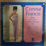 Connie Francis Sings All Time International Hits - Vinyl LP Record - Opened  - Very-Good Quality (VG) - C-Plan Audio