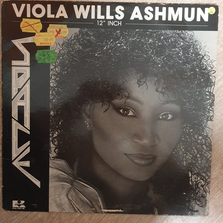 Viola Wills Ashmun ‎– Space -  Vinyl LP Record - Opened  - Very-Good- Quality (VG-) - C-Plan Audio