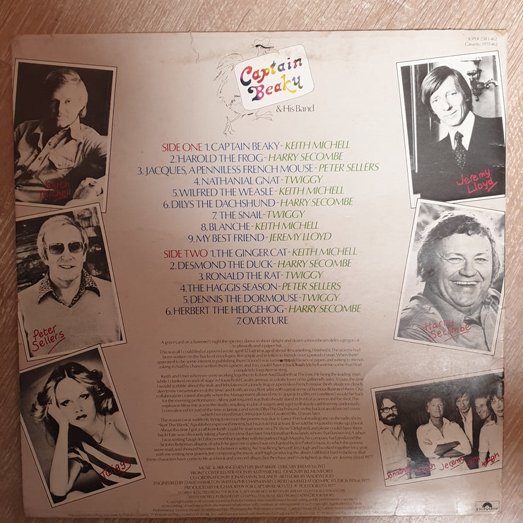 Captain Beaky & His Band ‎– Captain Beaky & His Band (Peter Sellers, Secombe...) -  Vinyl LP Record - Opened  - Very-Good- Quality (VG-) - C-Plan Audio