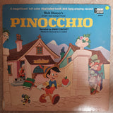Walt Disney's Story And Songs From Pinocchio - Jiminy Cricket ‎– Vinyl LP Record - Opened  - Good Quality (G) - C-Plan Audio