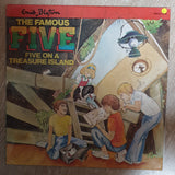 Enid Blyton - The Famous Five on a Treasure Island  ‎– Vinyl LP Record - Opened  - Good Quality (G) - C-Plan Audio