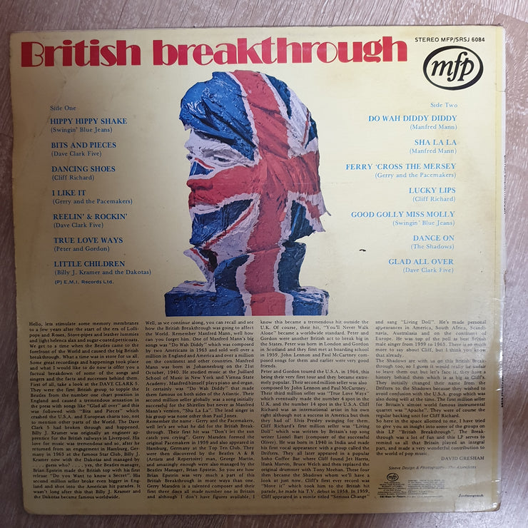 British Breakthrough -  Original Artists - Vinyl LP Record - Opened  - Very-Good- Quality (VG-) (Vinyl Specials) - C-Plan Audio