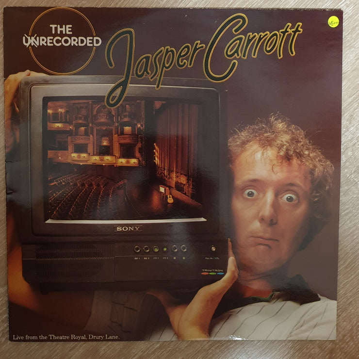 Jasper Carrot - The Unrecorded Jasper Carrot ‎– Vinyl LP Record - Opened  - Very-Good+ Quality (VG+) - C-Plan Audio