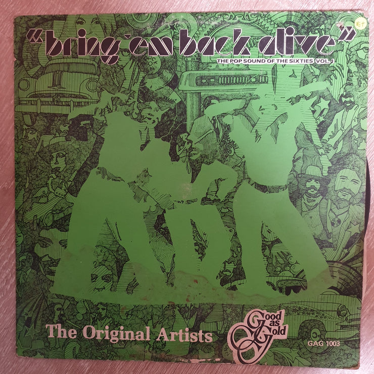 Bring Em Back Alive - Vol 1 -  Original Artists - Vinyl LP Record - Very-Good+ Quality (VG+) - C-Plan Audio