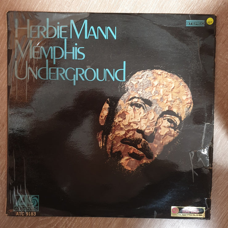 Herbie Mann ‎– Memphis Underground - Vinyl LP Record - Opened  - Very-Good+ Quality (VG+) - C-Plan Audio