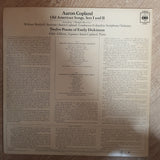 Aaron Copland, William Warfield, Columbia Symphony Orchestra / Adele Addison ‎– Old American Songs, Sets I And II / Twelve Poems Of Emily Dickinson - Vinyl LP Record - Opened  - Very-Good+ Quality (VG+) - C-Plan Audio