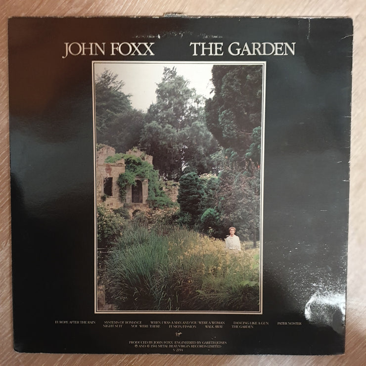 John Foxx ‎– The Garden - Vinyl LP Record - Opened  - Very-Good+ Quality (VG+) - C-Plan Audio
