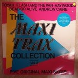 The Maxi Trax Collection -  Vol 2 - Five Original Maxi Mixes - A Special Club Re-mix - Vinyl LP Record - Opened  - Very-Good+ Quality (VG+) - C-Plan Audio
