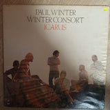 Paul Winter Consort ‎– Icarus - Vinyl LP Record - Opened  - Very-Good+ Quality (VG+) - C-Plan Audio