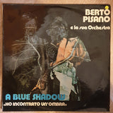 Berto Pisano E La Sua Orchestra ‎– A Blue Shadow "Ho Incontrato Un'Ombra" - Vinyl LP Record - Opened  - Very-Good+ Quality (VG+) - C-Plan Audio