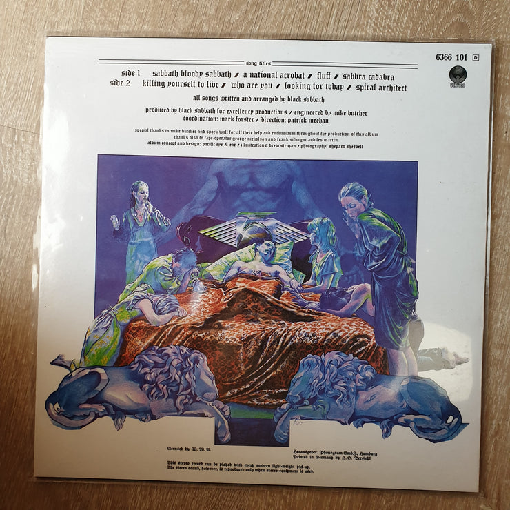 Black Sabbath ‎– Sabbath Bloody Sabbath - Vinyl LP Record - Opened  - Very-Good+ Quality (VG+) - C-Plan Audio
