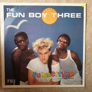 The Fun Boy Three ‎– Summertime (Extended Version) - Vinyl LP Record - Opened  - Very-Good+ Quality (VG+) - C-Plan Audio