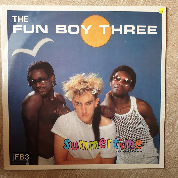 The Fun Boy Three ‎– Summertime (Extended Version) - Vinyl LP Record - Opened  - Very-Good+ Quality (VG+) - C-Plan Audio