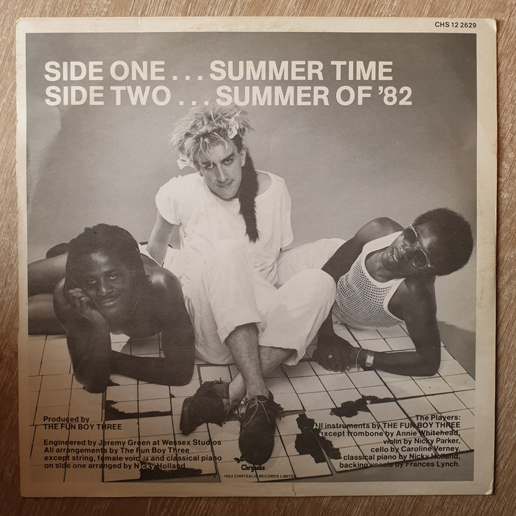 The Fun Boy Three ‎– Summertime (Extended Version) - Vinyl LP Record - Opened  - Very-Good+ Quality (VG+) - C-Plan Audio