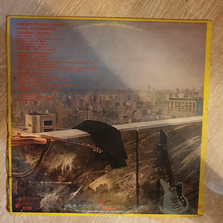 Blondie ‎– Autoamerican - Vinyl LP Record - Opened  - Very-Good+ Quality (VG+) - C-Plan Audio
