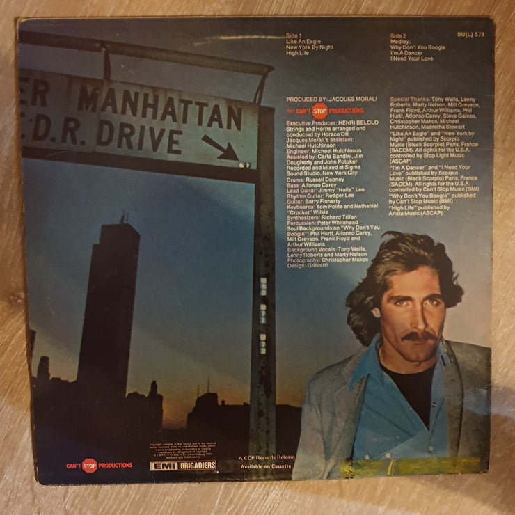 Dennis Parker ‎– Like An Eagle - Vinyl LP Record - Opened  - Very-Good+ Quality (VG+) - C-Plan Audio