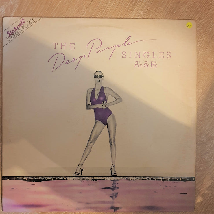 Deep Purple ‎– The Deep Purple Singles A's & B's - Vinyl LP Record - Opened  - Very-Good+ Quality (VG+) - C-Plan Audio