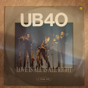UB40 ‎– Love Is All Is All Right  - Vinyl LP Record - Opened  - Very-Good+ Quality (VG+) - C-Plan Audio