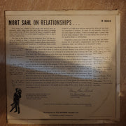 Mort Sahl ‎– On Relationships... -  Vinyl LP Record - Opened  - Very-Good- Quality (VG-) - C-Plan Audio