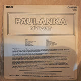 Paul Anka - My Way -  Vinyl LP Record - Opened  - Very-Good- Quality (VG-) - C-Plan Audio