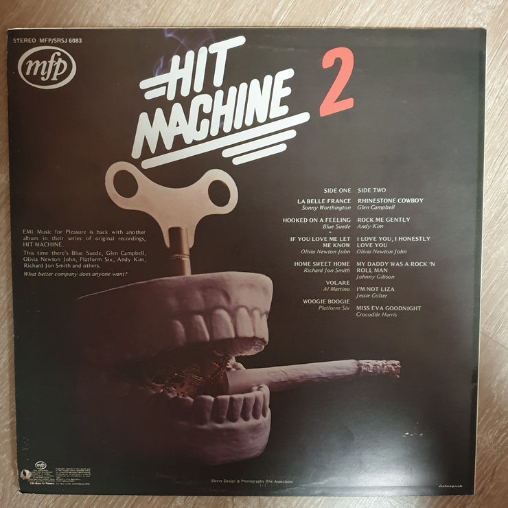 Hit Machine 2 - Original Artists  - Vinyl LP Record - Opened  - Very-Good+ Quality (VG+) - C-Plan Audio