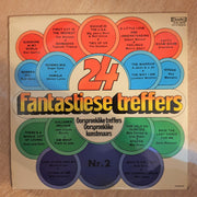 24 Fantastieste Treffers- Original Artists- Vol 2  ‎– Vinyl LP Record - Opened  - Very-Good+ Quality (VG+) - C-Plan Audio