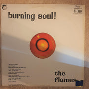 The Flames - Buirning Soul -  Vinyl LP Record - Very-Good+ Quality (VG+) - C-Plan Audio