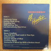 Al Hunter ‎– Neon Cowboy -  Vinyl LP Record - Very-Good+ Quality (VG+) - C-Plan Audio