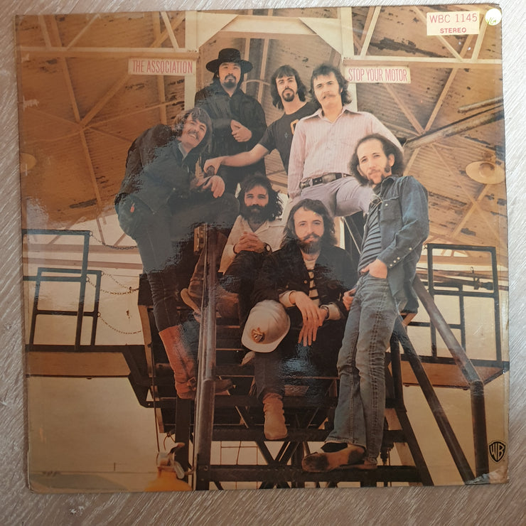 The Association ‎– Stop Your Motor -  Vinyl LP Record - Very-Good+ Quality (VG+) - C-Plan Audio