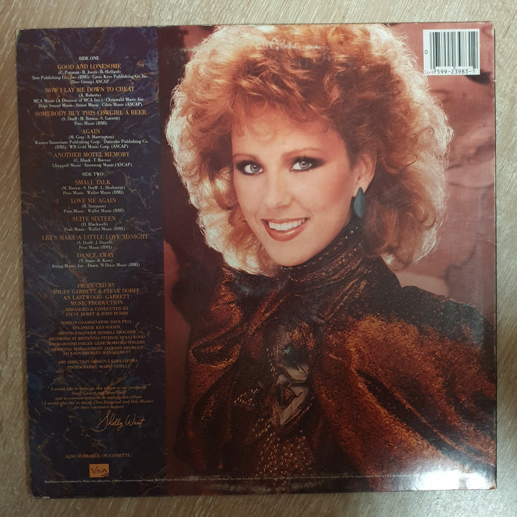 Shelly West ‎– Red Hot -  Vinyl LP Record - Very-Good+ Quality (VG+) - C-Plan Audio