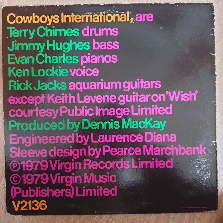 Cowboys International ‎– The Original Sin -  Vinyl LP Record - Very-Good+ Quality (VG+) - C-Plan Audio