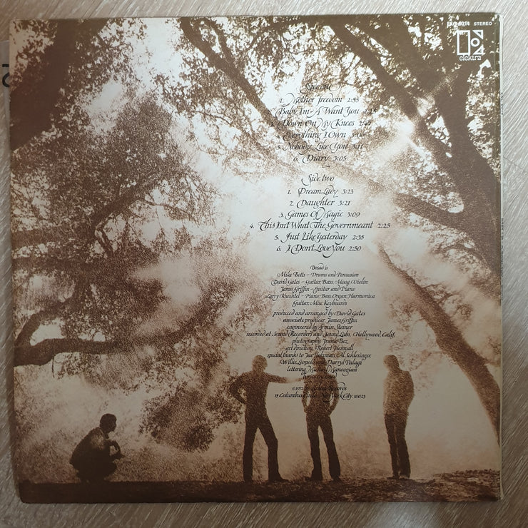 Bread - Baby I'm a Want You  - Vinyl LP Record - Very-Good+ Quality (VG+) - C-Plan Audio