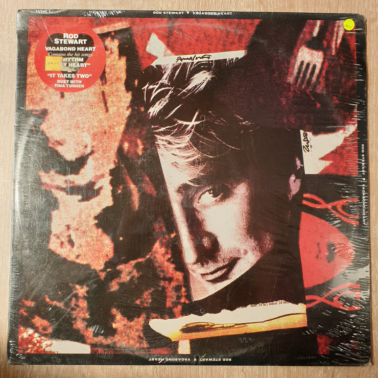 Rod Stewart ‎– Vagabond Heart - Vinyl LP Record - Sealed - C-Plan Audio
