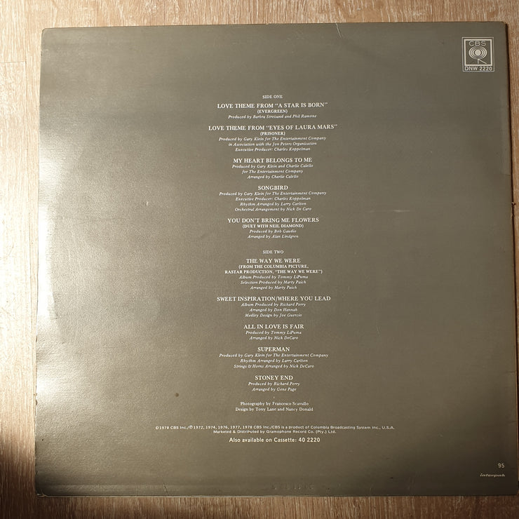 Barbra Streisand ‎– Barbra Streisand's Greatest Hits - Volume 2 - Vinyl LP Record - Very-Good+ Quality (VG+) - C-Plan Audio