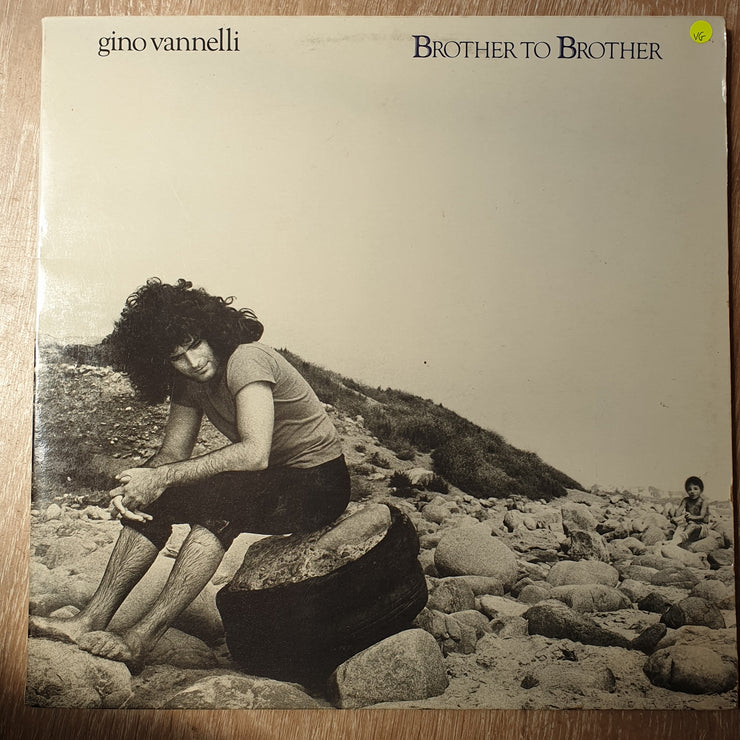 Gino Vannelli ‎– Brother To Brother - Vinyl LP Record - Opened  - Very-Good Quality (VG) - C-Plan Audio