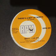 Marie Van Zyl ‎– There's a Boy Up North - Vinyl 7" Record - Very-Good+ Quality (VG+) - C-Plan Audio