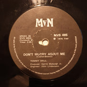 Tommy Dell ‎– Don't Worry About Me - Vinyl 7" Record - Very-Good- Quality (VG-) - C-Plan Audio