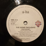 a-ha ‎– The Living Daylights - Vinyl 7" Record - Very-Good- Quality (VG-) - C-Plan Audio