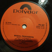 Gunter Brausinger ‎– Wedding March (From "A Midsommer Night's Dream") - Vinyl 7" Record - Good+ Quality (G+) - C-Plan Audio