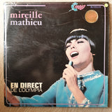 Mireille Mathieu ‎– En Direct De L'Olympia -  Vinyl LP Record - Very-Good+ Quality (VG+) - C-Plan Audio
