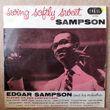 Edgar Sampson And His Orchestra ‎– Swing Softly Sweet Sampson - Vinyl LP Record - Opened  - Very-Good Quality (VG) - C-Plan Audio